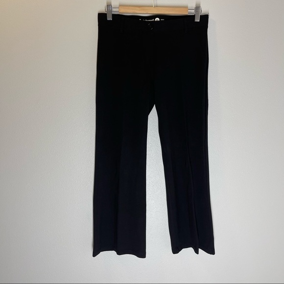 Betabrand Classic Boot Cut Dress Yoga Pants Black Size M Short Petite Women’s - Picture 2 of 10